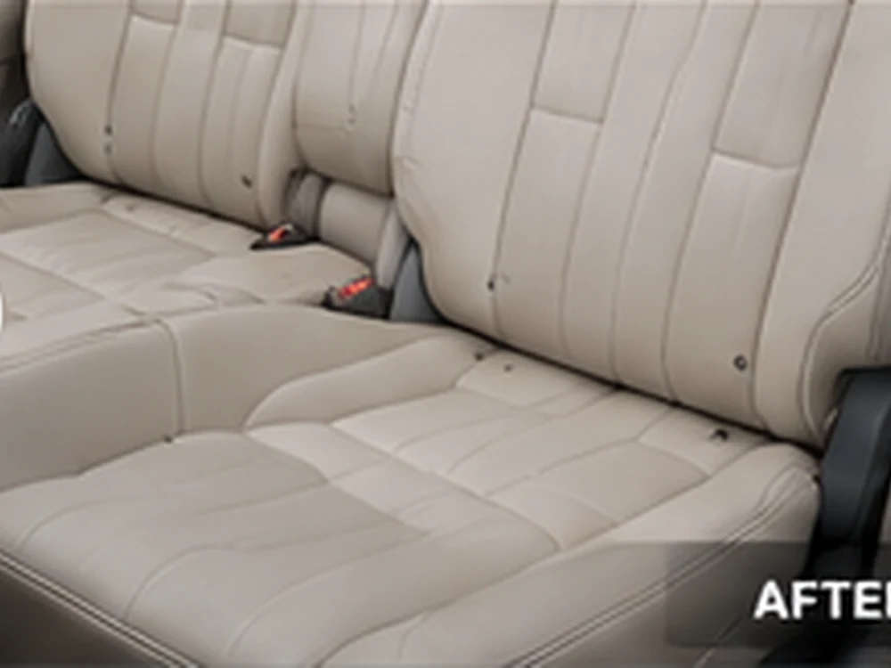 Interior — seats reborn after detailing